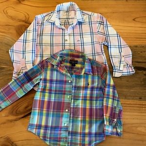 Ralph Lauren and Cyrillus shirt boy 4 years old